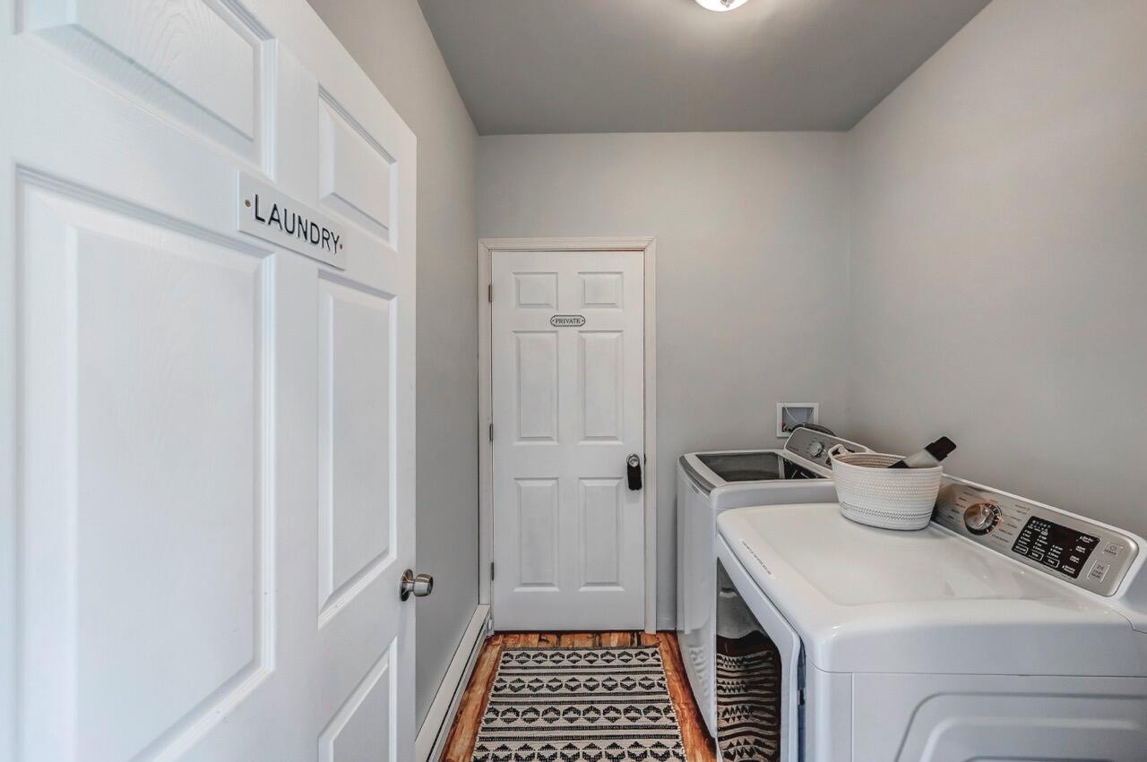 134 Altemose Road Pocono Lake, PA 18347 - Photo 24 of 48 a room with a washer and dryer