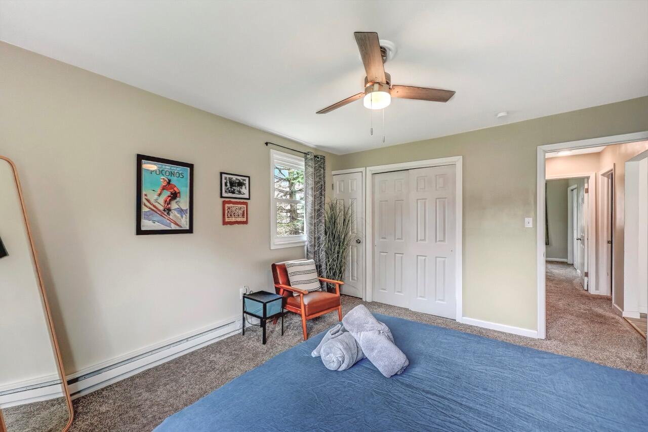134 Altemose Road Pocono Lake, PA 18347 - Photo 41 of 47 Closet, Ceiling Fan