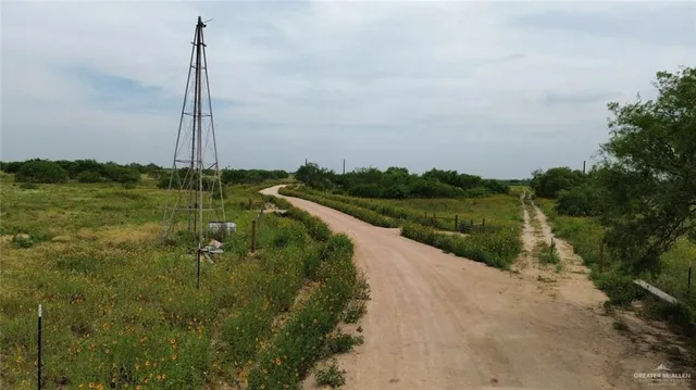 a view of a lake with a bridge