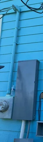 a view of a closet area of storage and utility room