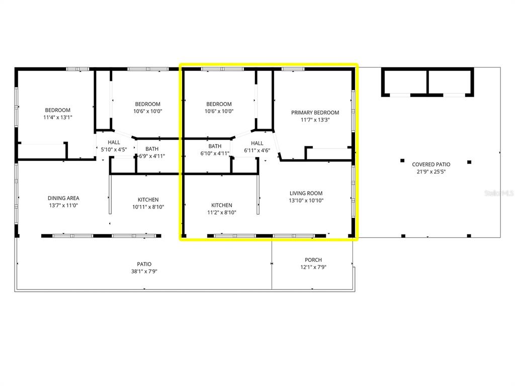 13248 4th Street East, Unit A Madeira Beach, FL 33708 - Photo 2 of 54 a picture of a black and white photo