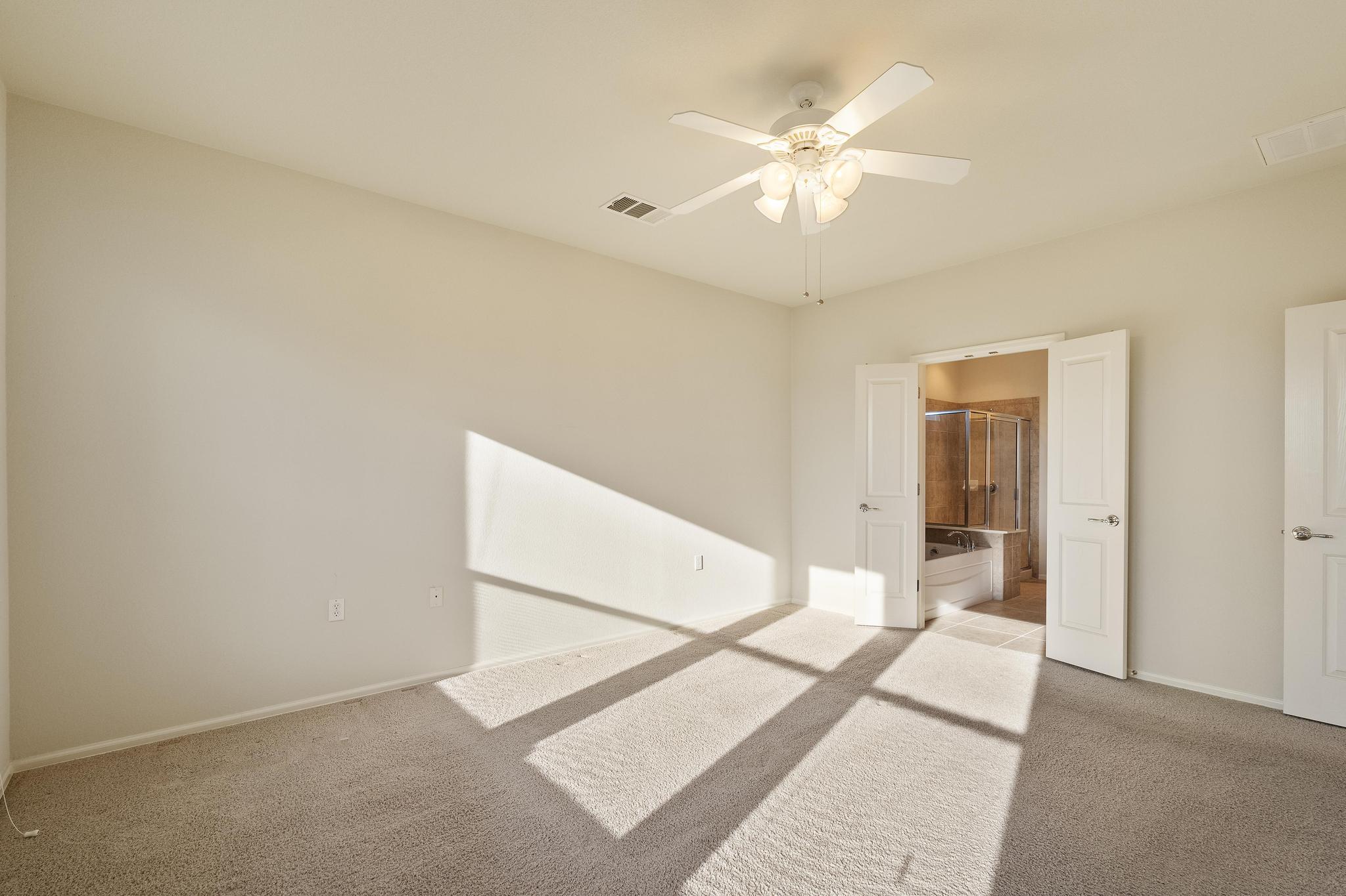 136 Prairie Creek Trail Georgetown, TX 78633 - Photo 15 of 31 a view of an empty room with chandelier fan