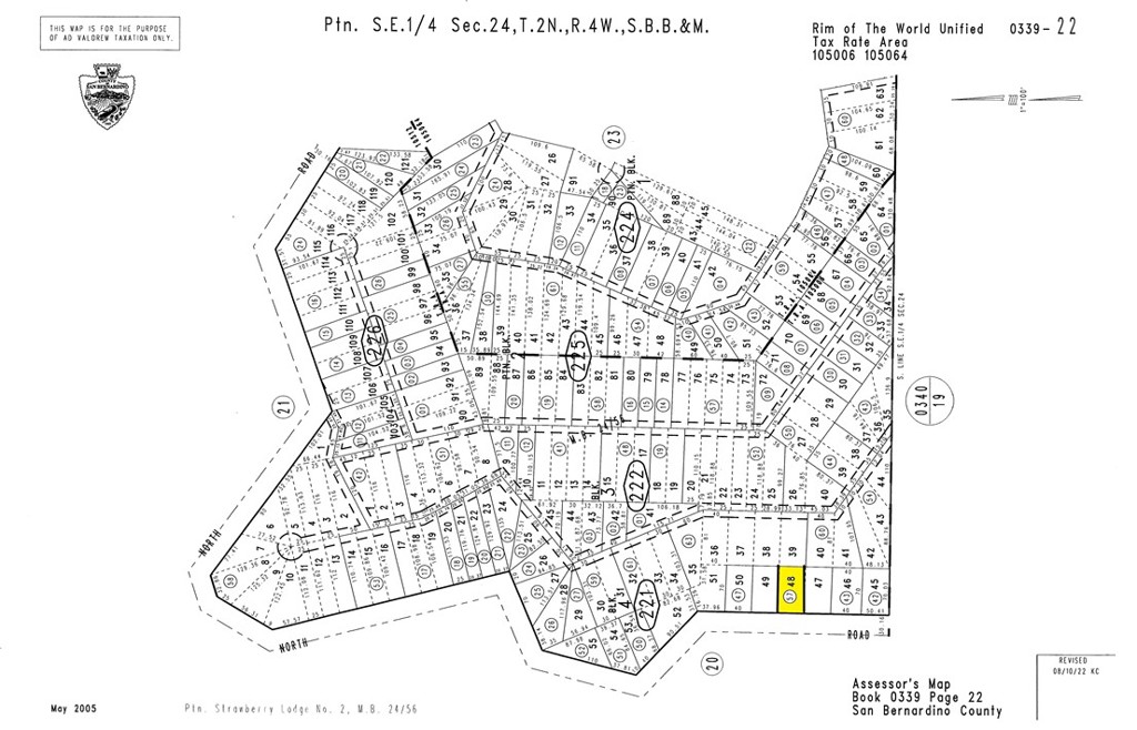 0 NORTH Twin Peaks Ca