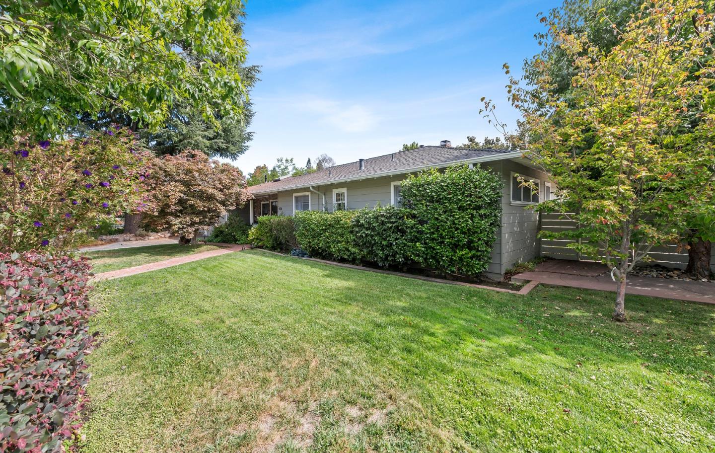 1340 Hillview Drive Menlo Park, CA 94025 - Photo 3 of 29 a view of a house with a backyard