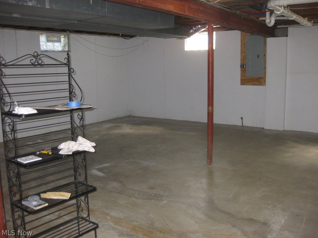 6152 Ridge Road Wadsworth, OH 44281 - Photo 24 of 33 Unfinished area of basement.