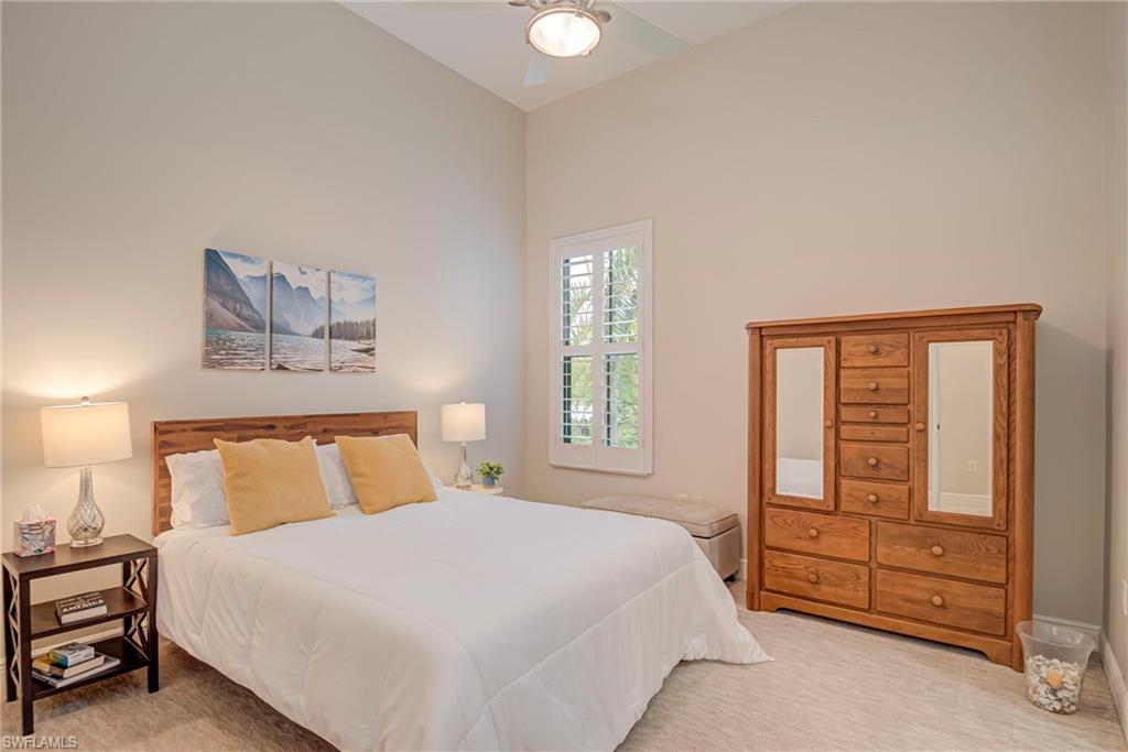 5344 Allen Place Ave Maria, FL 34142 - Photo 20 of 43 En Suite Bedroom #4 featuring light colored carpet and ceiling fan