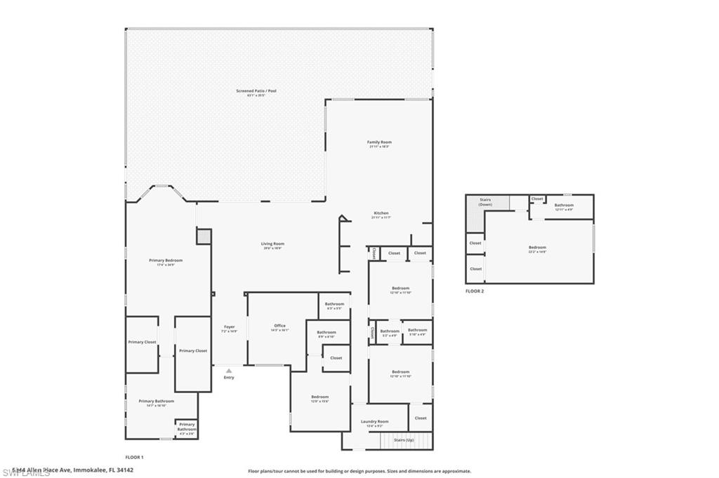 5344 Allen Place Ave Maria, FL 34142 - Photo 43 of 43 Home floor plan