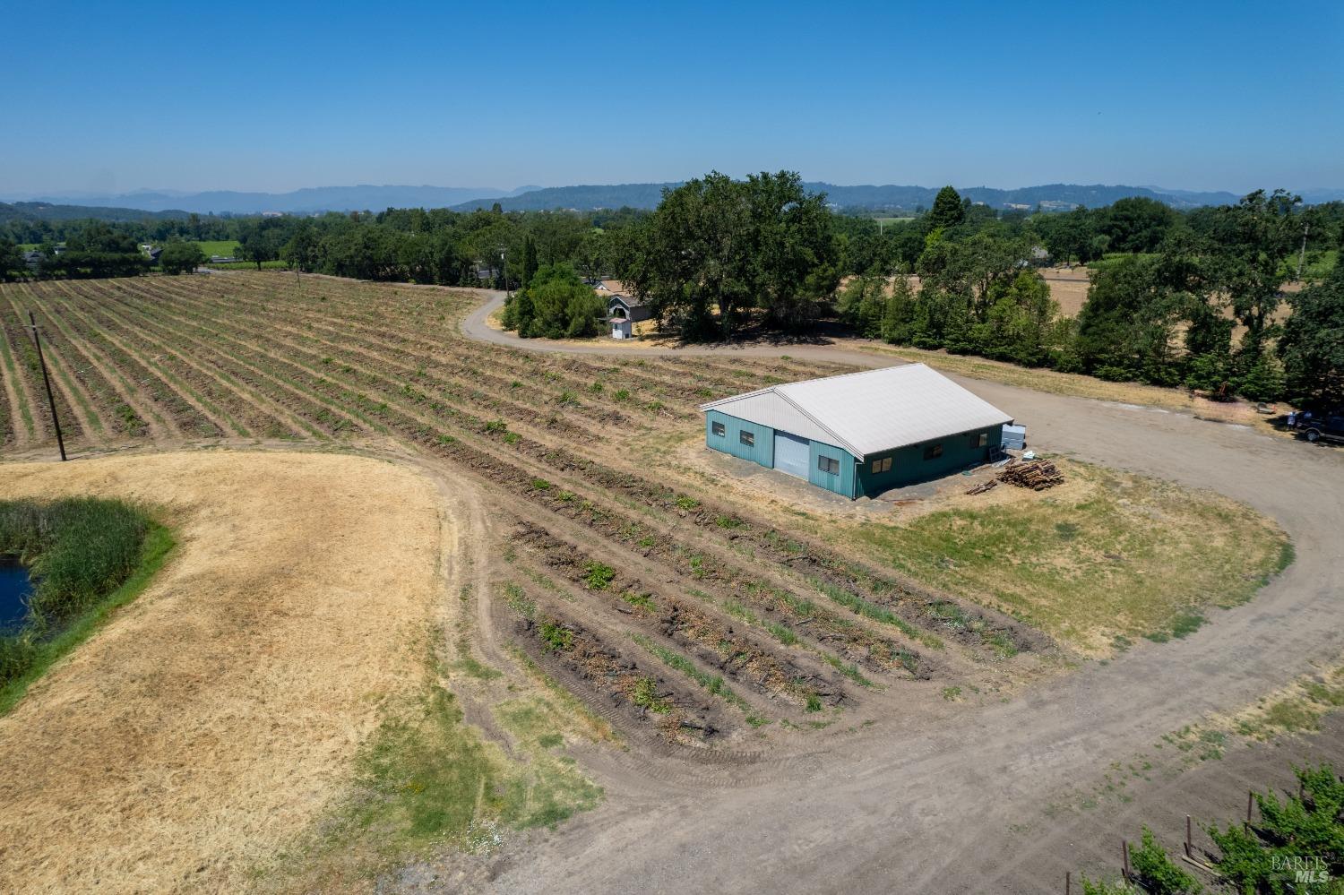 5744 Highway 128 Geyserville, CA 95441 - Photo 9 of 13 a view of a backyard