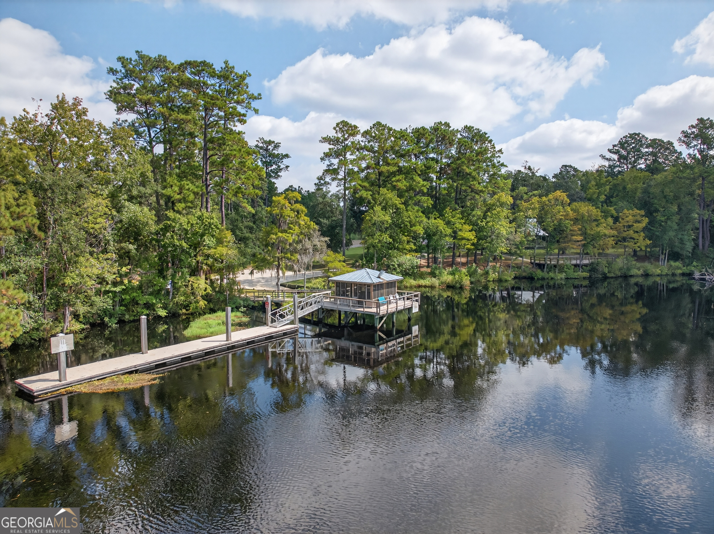 615 Breakwater Loop Kingsland, GA 31548 - Photo 13 of 25 a view of a lake with a mountain