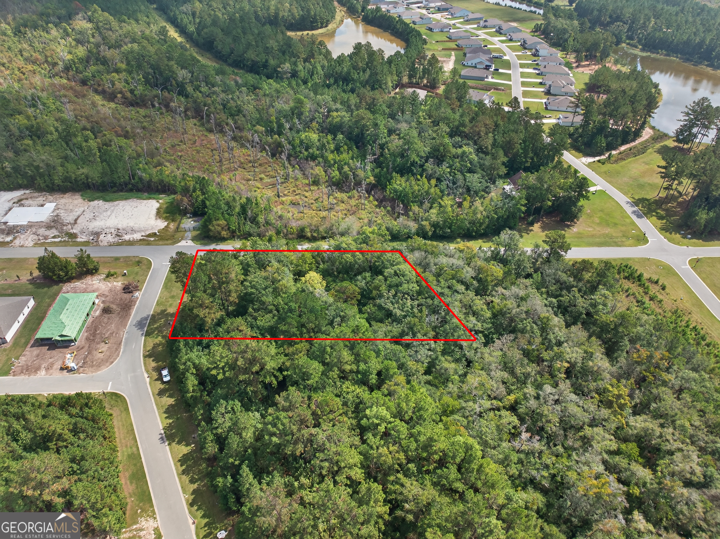 615 Breakwater Loop Kingsland, GA 31548 - Photo 5 of 25 an aerial view of residential house with outdoor space and trees all around