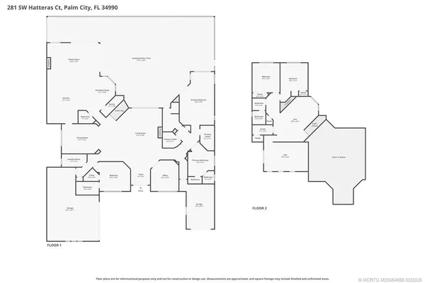 $1,800,000 | 281 Southwest Hatteras Court, Palm City, FL 34990