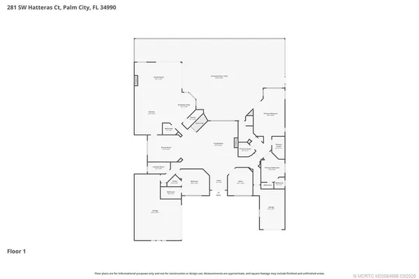 $1,800,000 | 281 Southwest Hatteras Court, Palm City, FL 34990