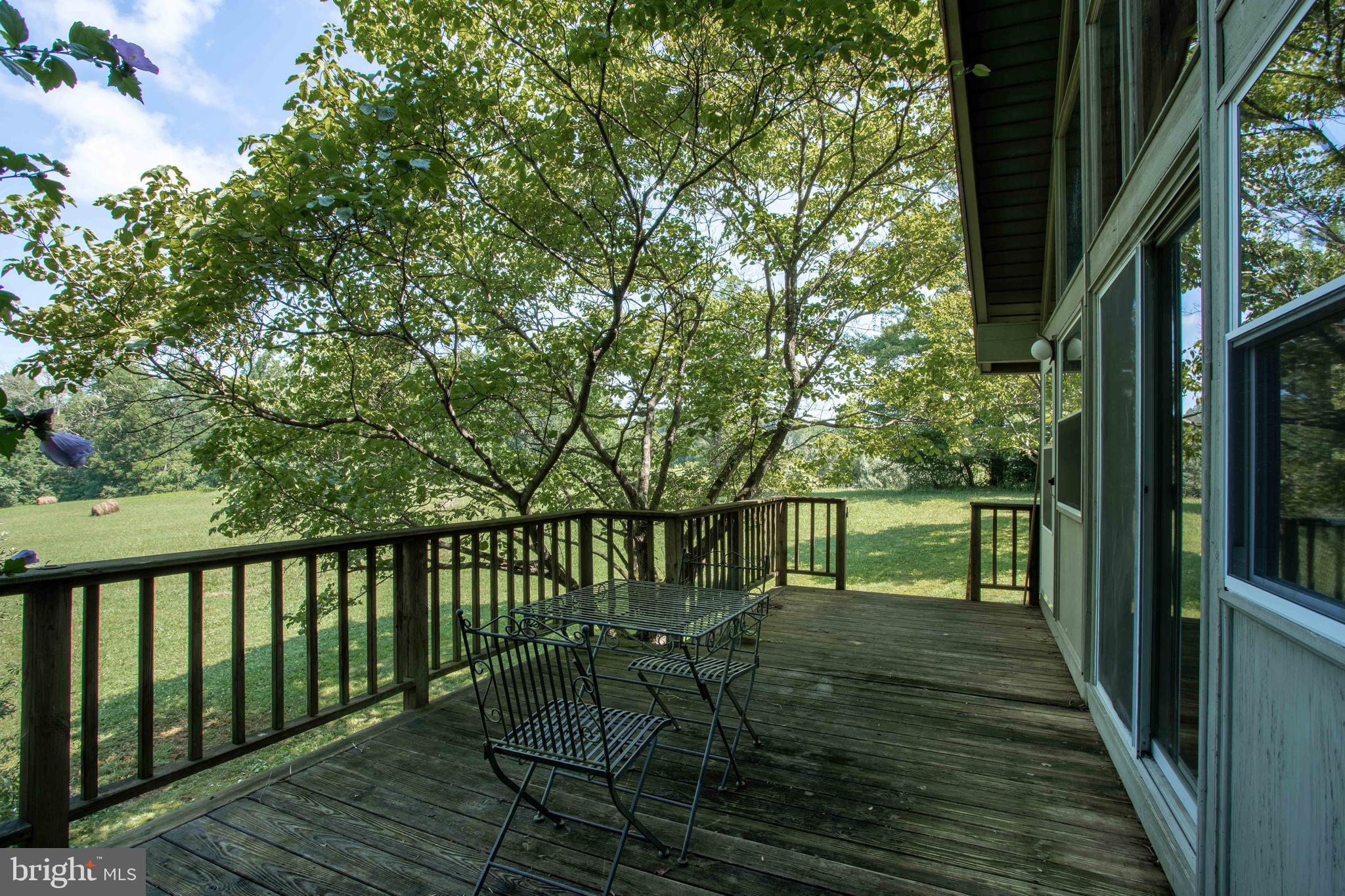 263 Tiger Valley Road Washington, VA 22747 - Photo 19 of 48 Deck with Western Exposure