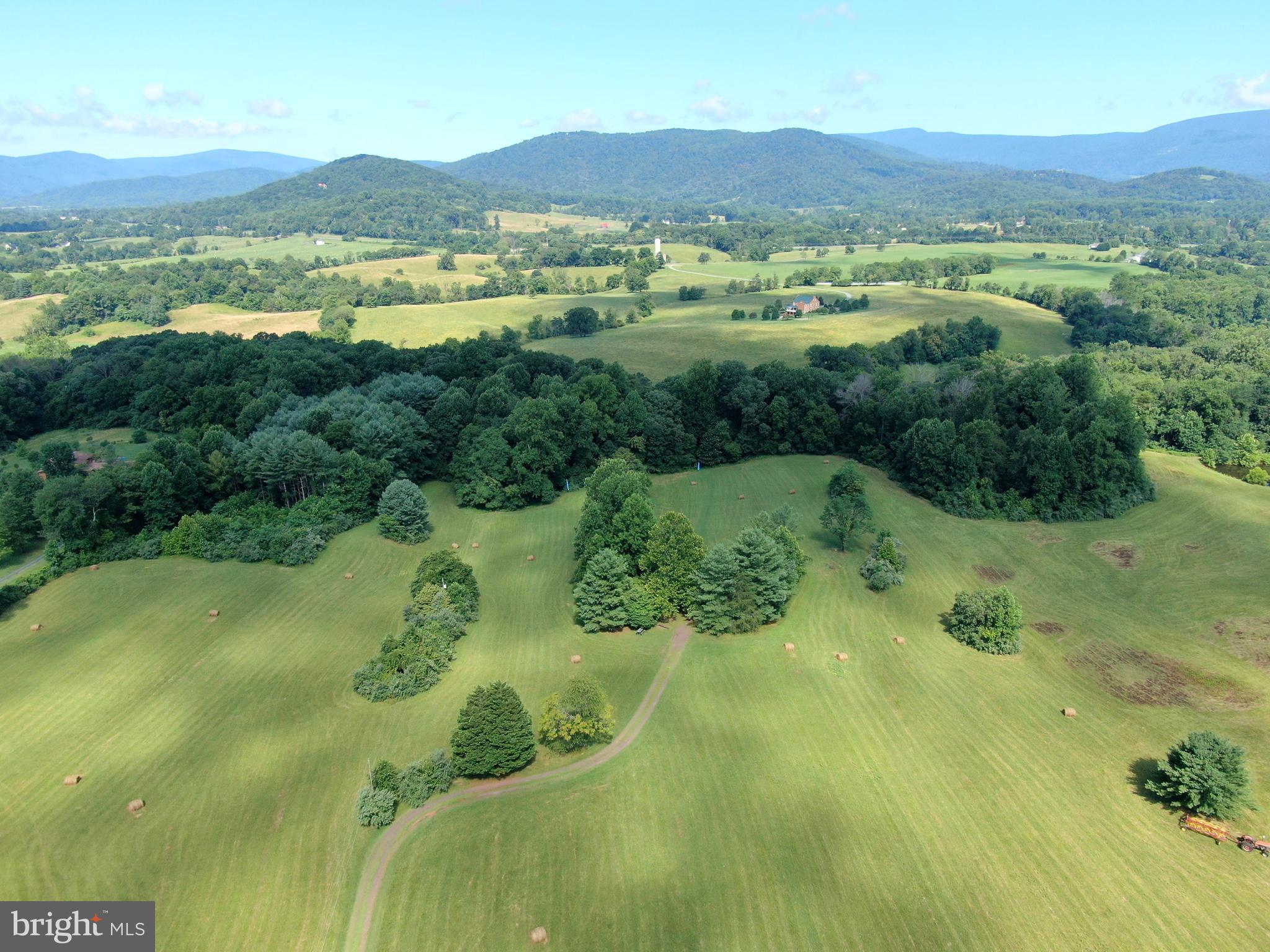263 Tiger Valley Road Washington, VA 22747 - Photo 3 of 48 Aerial View to the West