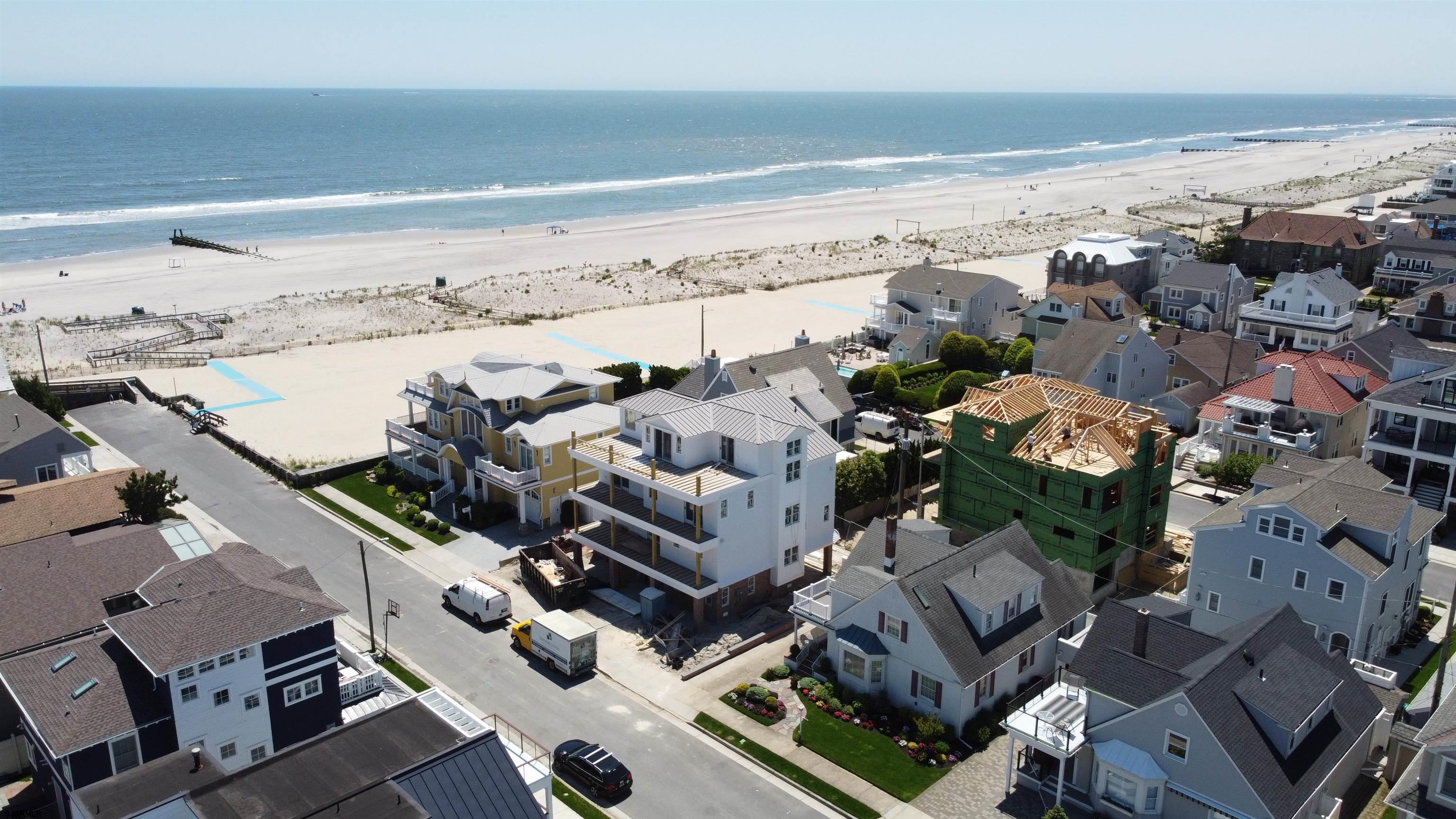 108 South Exeter Avenue Margate City, NJ 08402 - Photo 24 of 42 an aerial view of beach and ocean