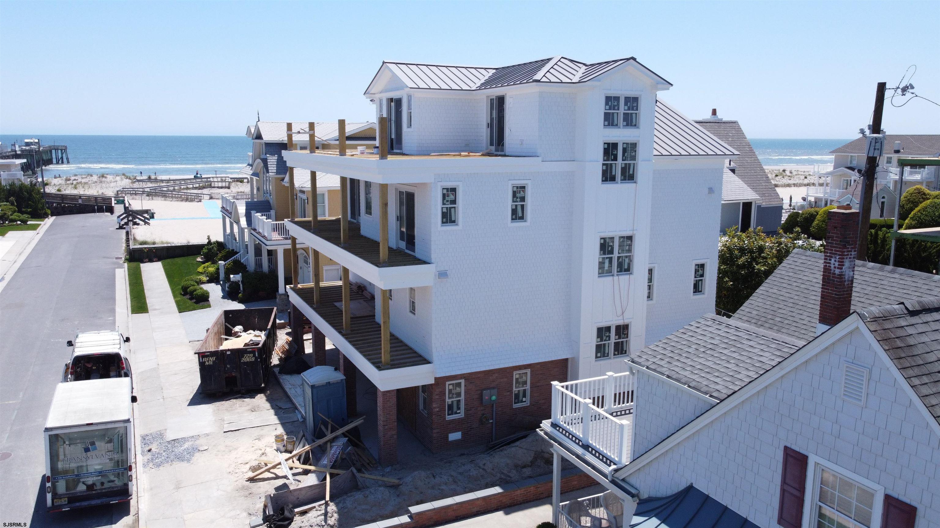 108 South Exeter Avenue Margate City, NJ 08402 - Photo 29 of 42 a view of balcony with wooden floor and furniture