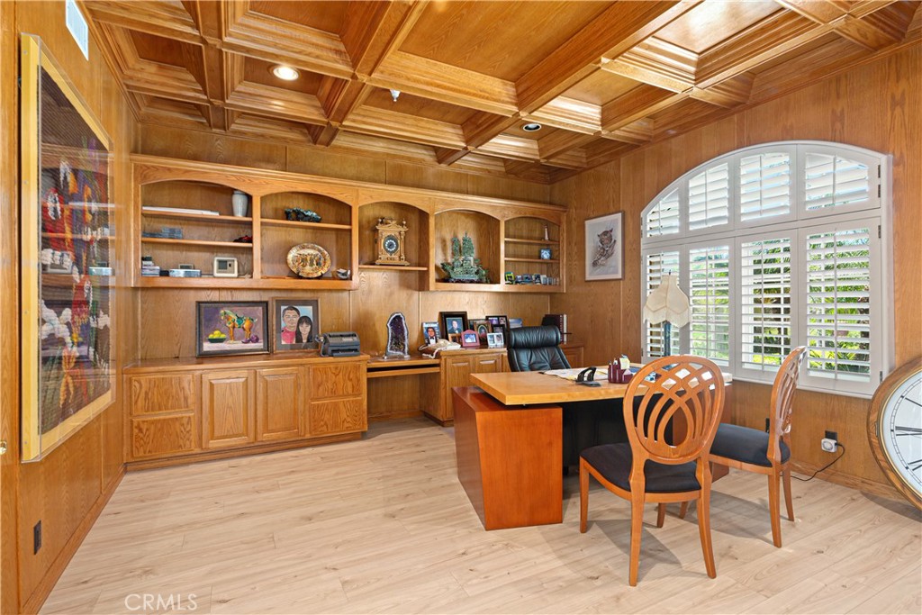 25191 Rockridge Road Laguna Hills, CA 92653 - Photo 12 of 33 a view of a dining room with furniture window and outside view