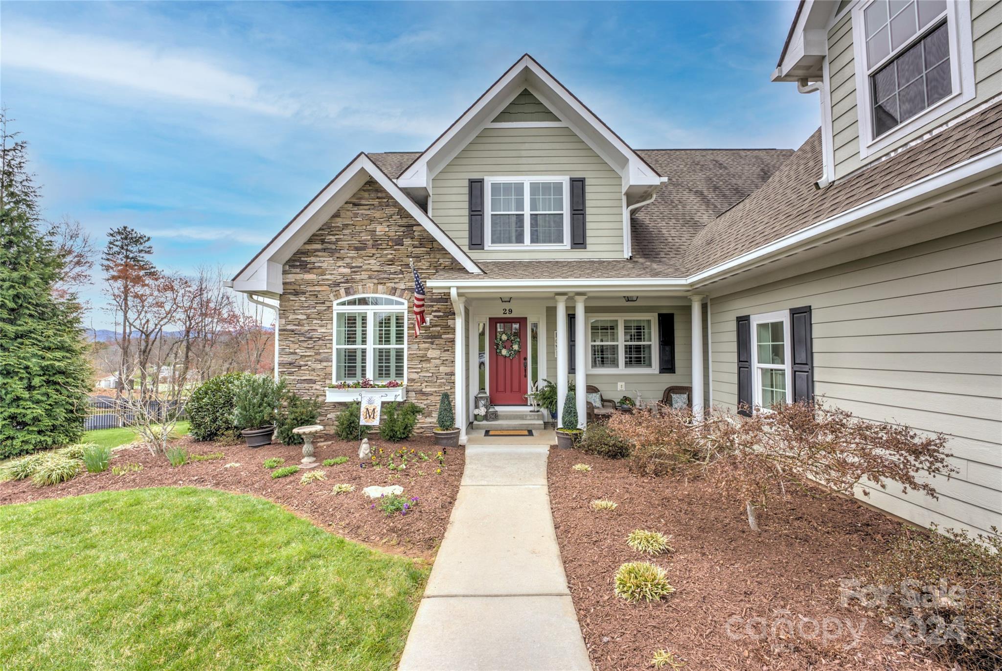 29 Willow Bend Candler, NC 28715 - Photo 2 of 45 a front view of a house with a yard
