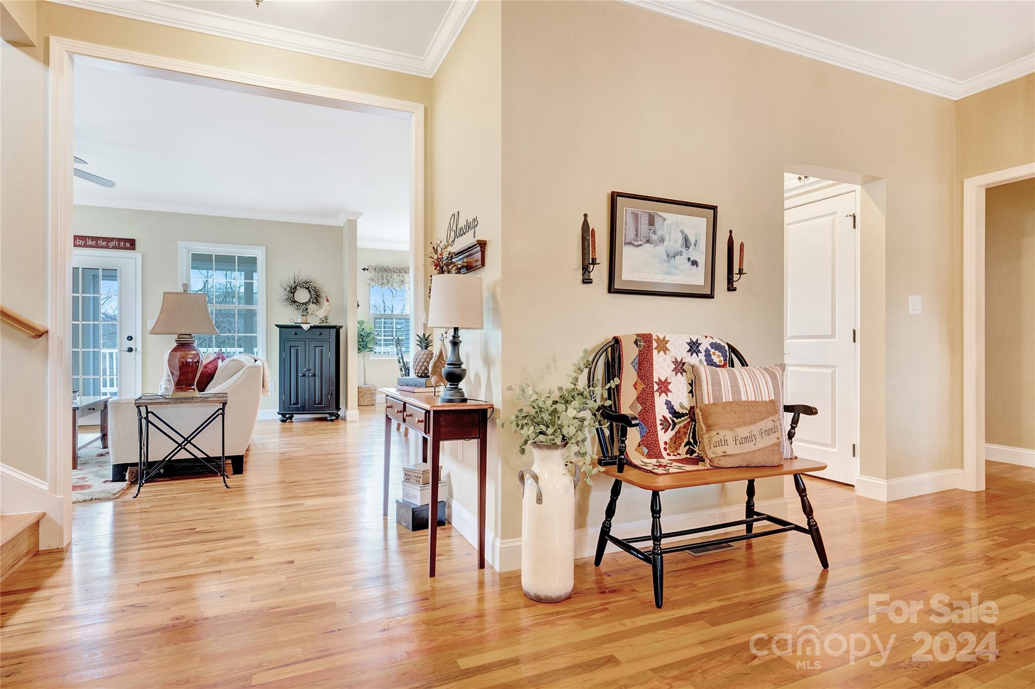 29 Willow Bend Candler, NC 28715 - Photo 30 of 45 a living room with furniture and a wooden floor