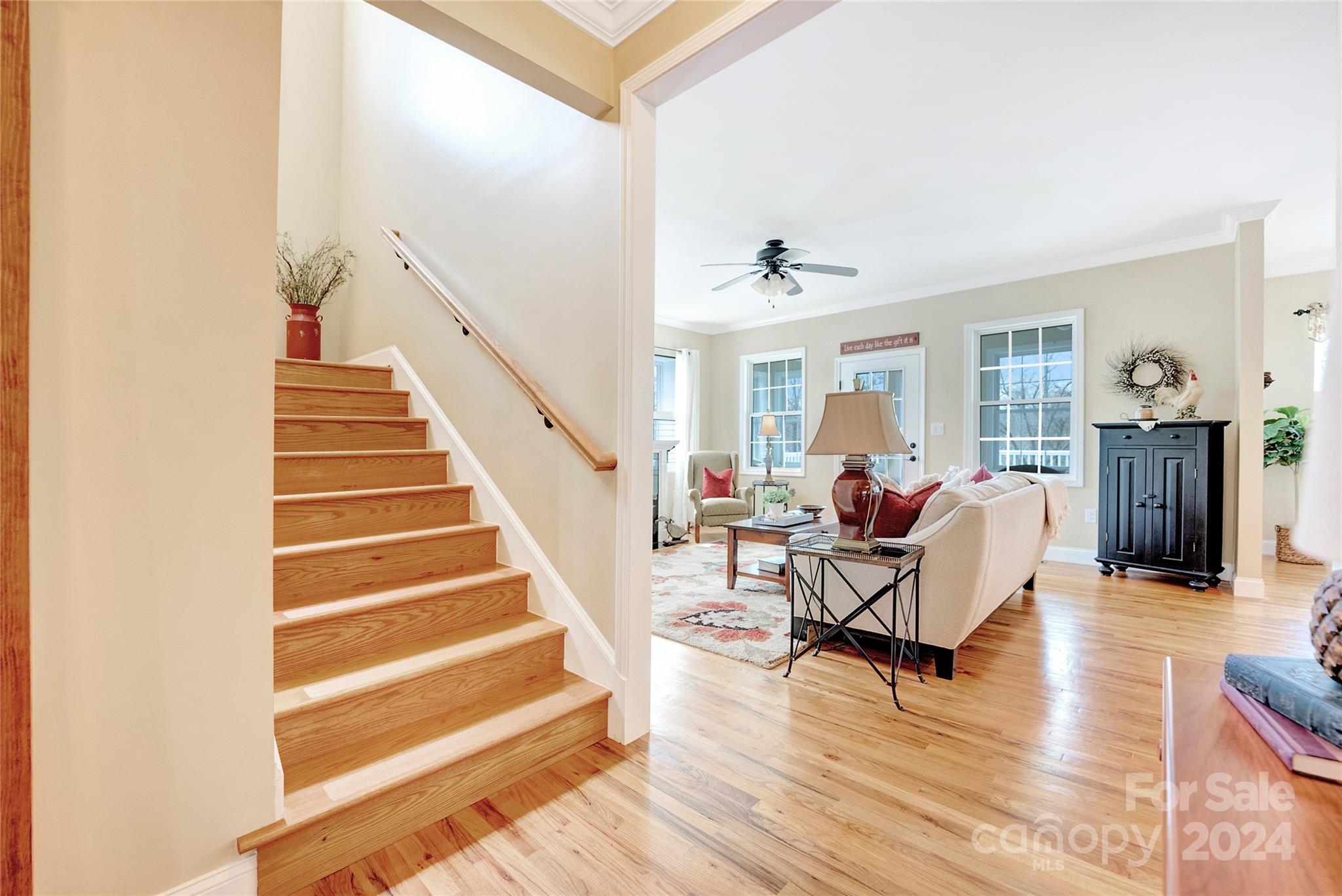 29 Willow Bend Candler, NC 28715 - Photo 31 of 45 a living room with furniture and a wooden floor