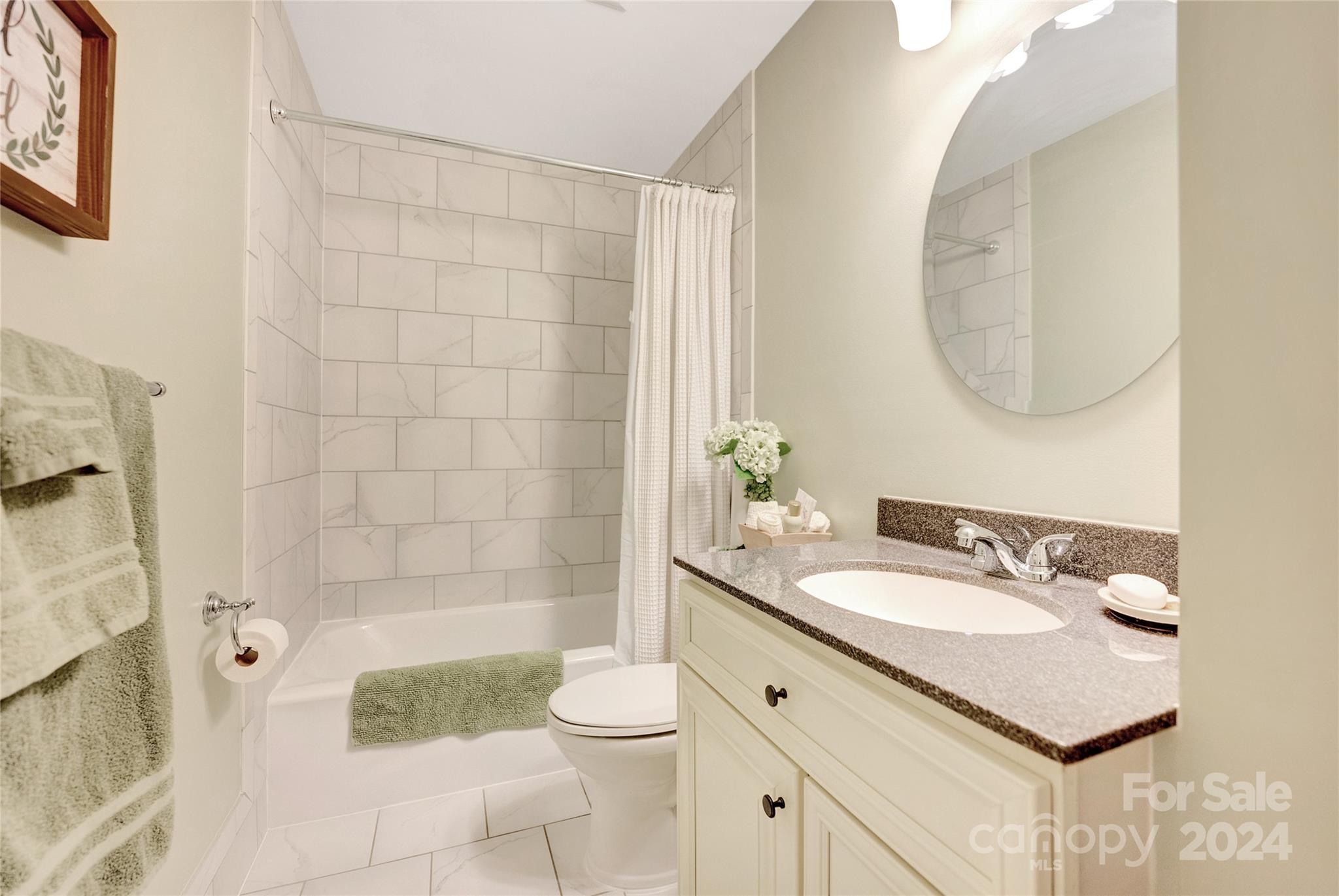 29 Willow Bend Candler, NC 28715 - Photo 36 of 45 a bathroom with a sink toilet and shower