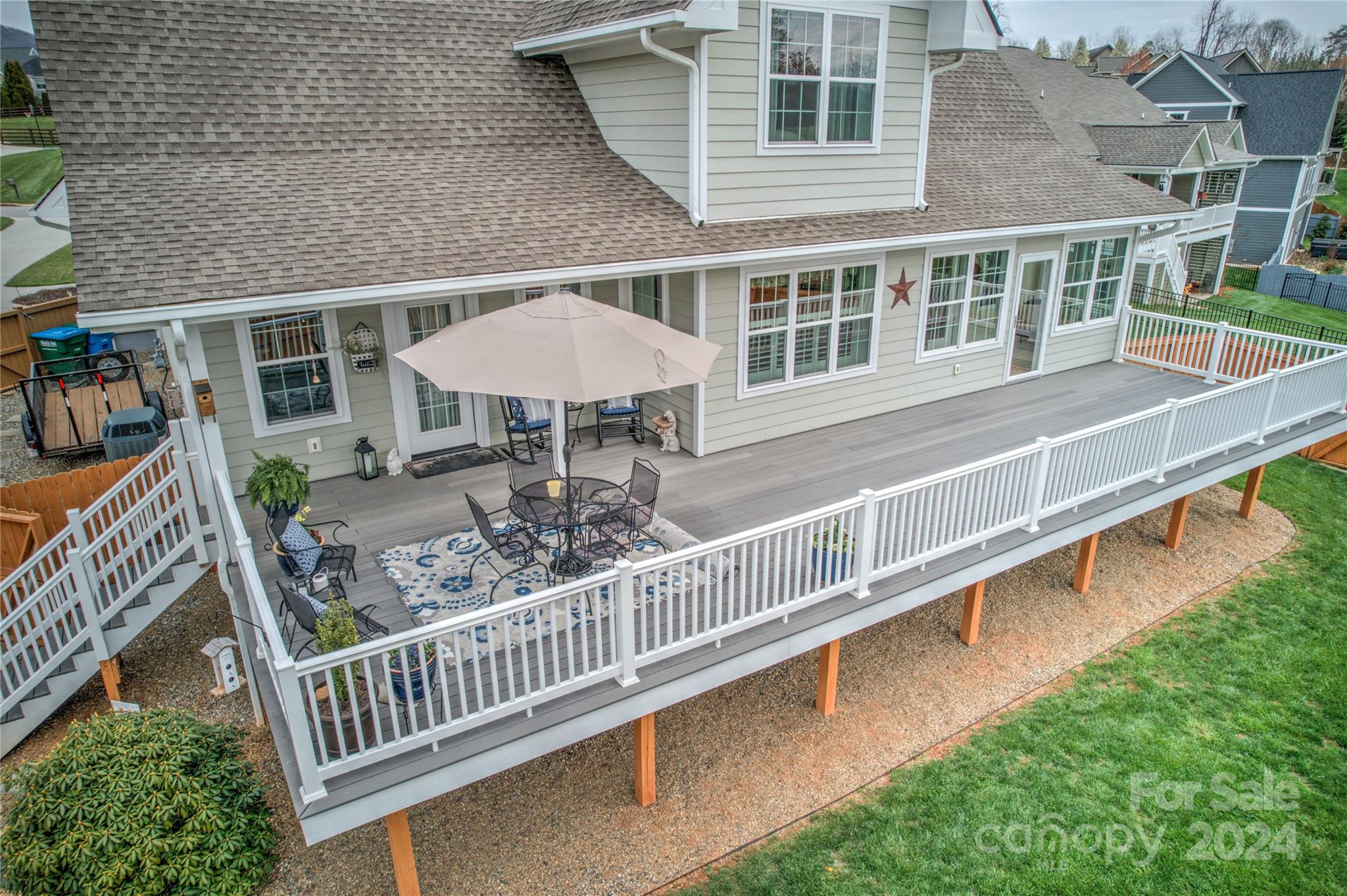 29 Willow Bend Candler, NC 28715 - Photo 44 of 45 a view of a house with backyard and porch