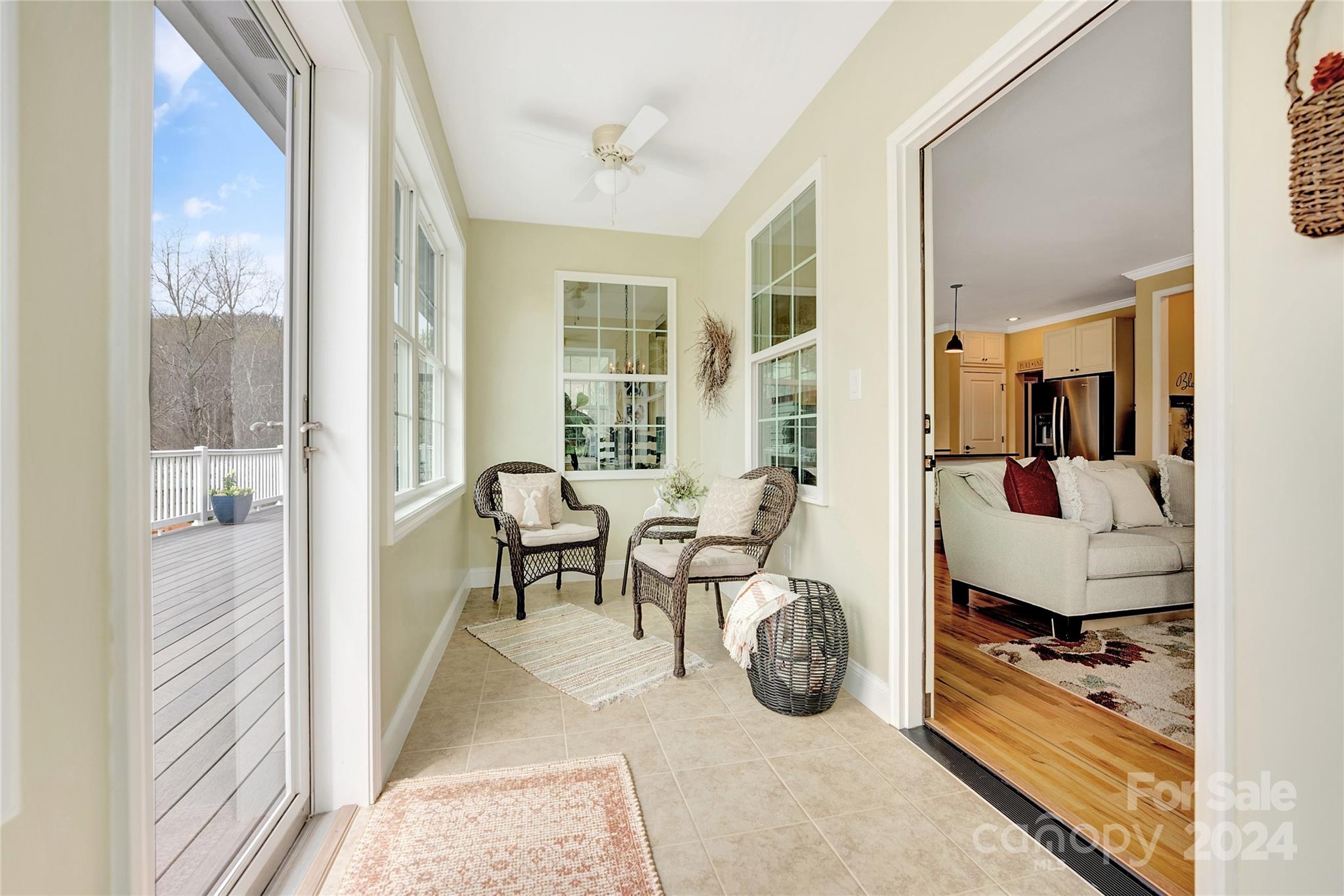 29 Willow Bend Candler, NC 28715 - Photo 10 of 45 a view of a livingroom with furniture and a large window