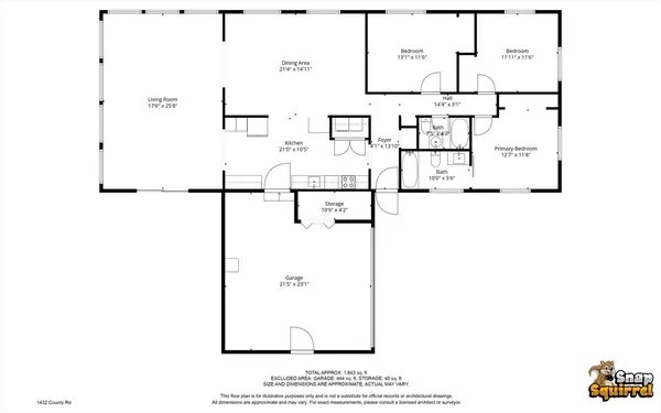 $209,900 | 1432 County Road 170 East, Loda, IL 60948