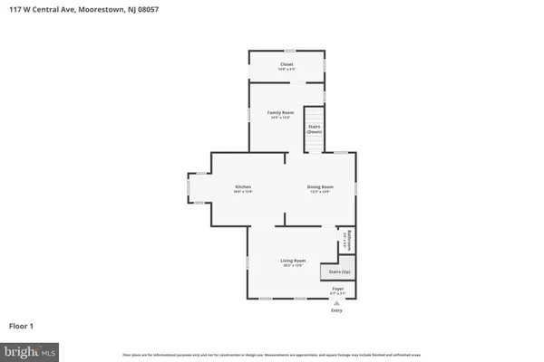 $720,000 | 117 West Central Avenue, Moorestown, NJ 08057
