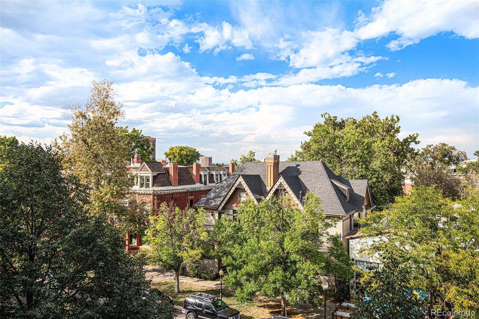 1699 North Downing Street, Unit 302 Denver, CO 80218 - Photo 17 of 23 a view of a house with a yard and plants