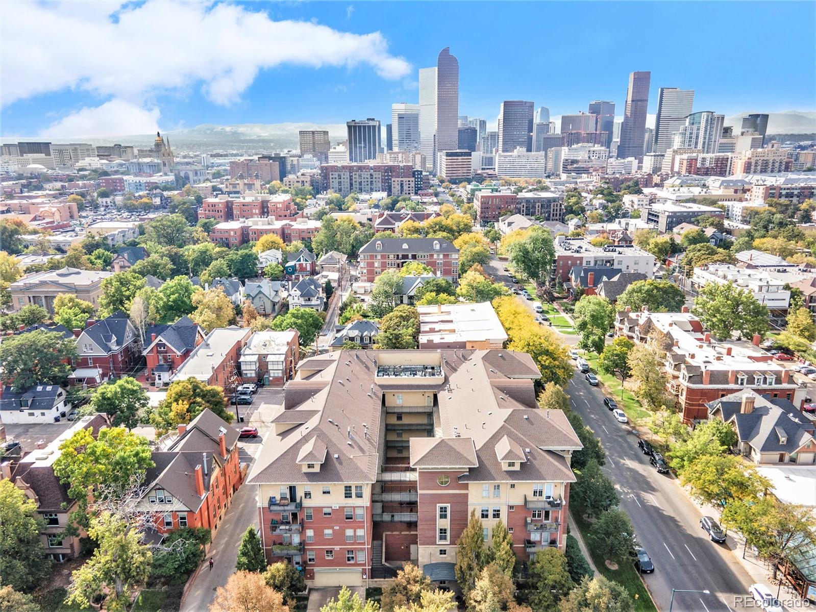 1699 North Downing Street, Unit 302 Denver, CO 80218 - Photo 19 of 23 a view of a city with tall buildings