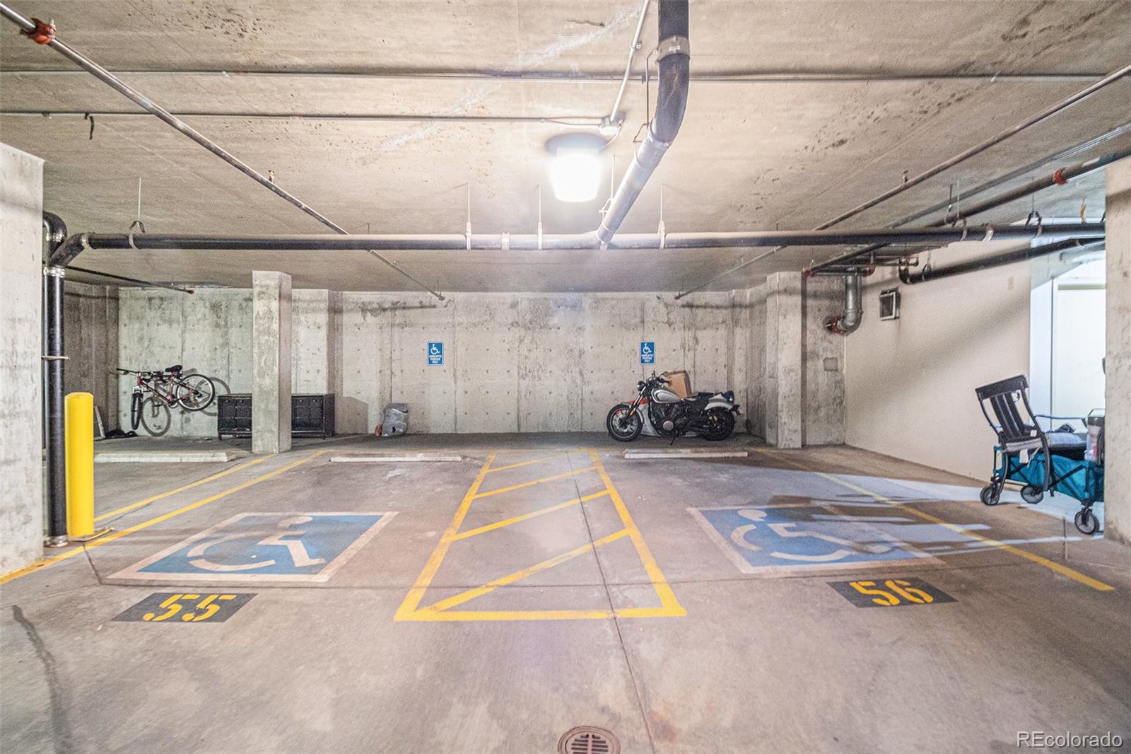 1699 North Downing Street, Unit 302 Denver, CO 80218 - Photo 23 of 23 a view of a indoor garage