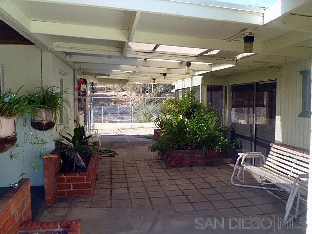 9236 Los Coches Road Lakeside, CA 92040 - Photo 6 of 27 a view of a porch with seating space