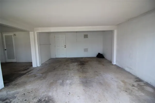 a view of empty room