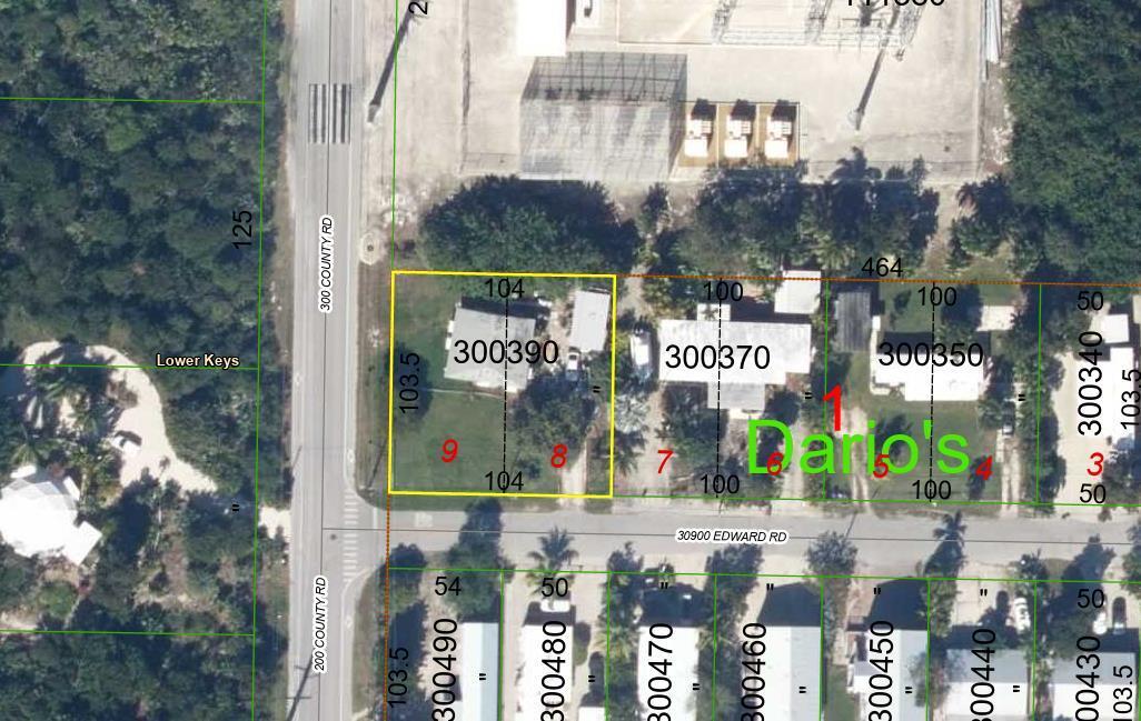 30919 Edward Road, Unit A & B Big Pine Key, FL 33043 - Photo 8 of 10 Aerial Map
