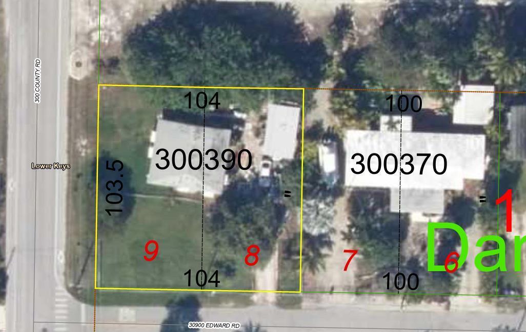 30919 Edward Road, Unit A & B Big Pine Key, FL 33043 - Photo 9 of 10 Map