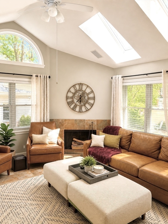5 Rebecca Road Newton, MA 02465 - Photo 4 of 42 a living room with furniture and a large window