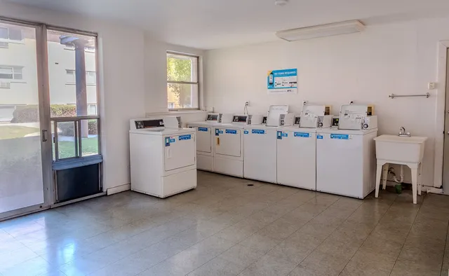 a view of utility room with washer and dryer