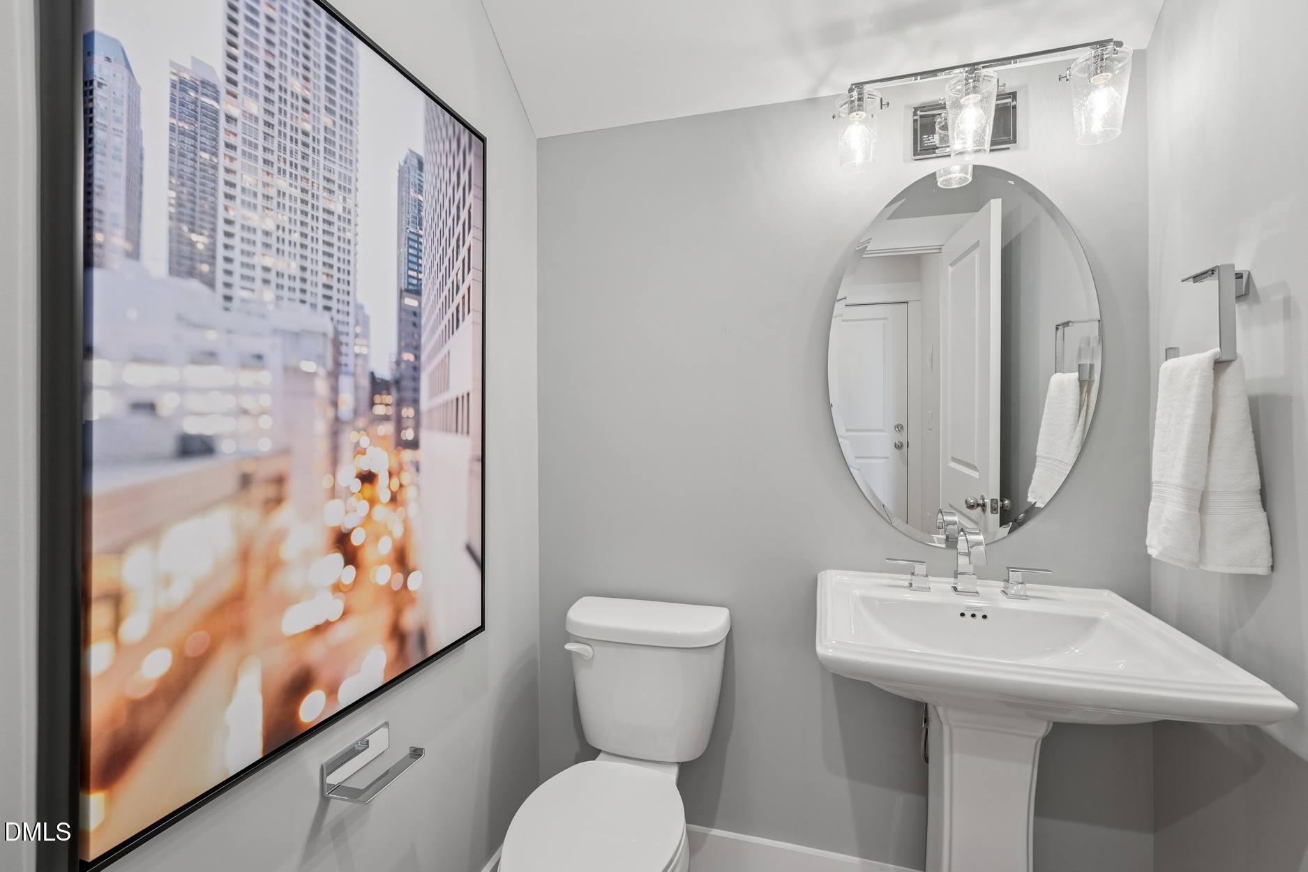 72 Wandering Way Pittsboro, NC 27312 - Photo 8 of 20 a bathroom with a sink toilet and shower