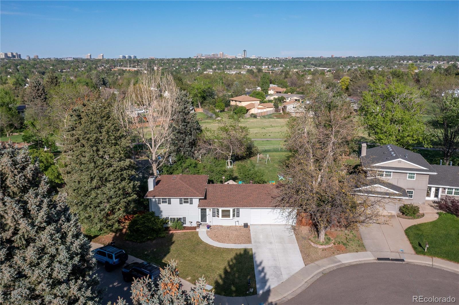 4374 East Peakview Circle Centennial, CO 80121 - Photo 3 of 45 an aerial view of multiple house