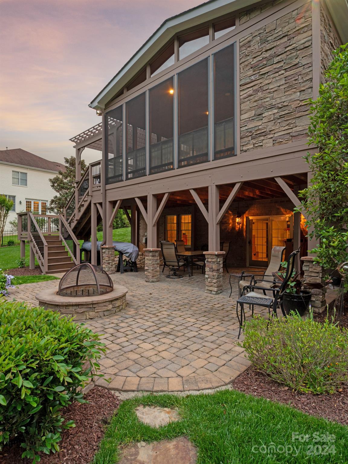 2008 Wheat Field Drive Marvin, NC 28173 - Photo 42 of 48 a view of house with backyard and outdoor seating
