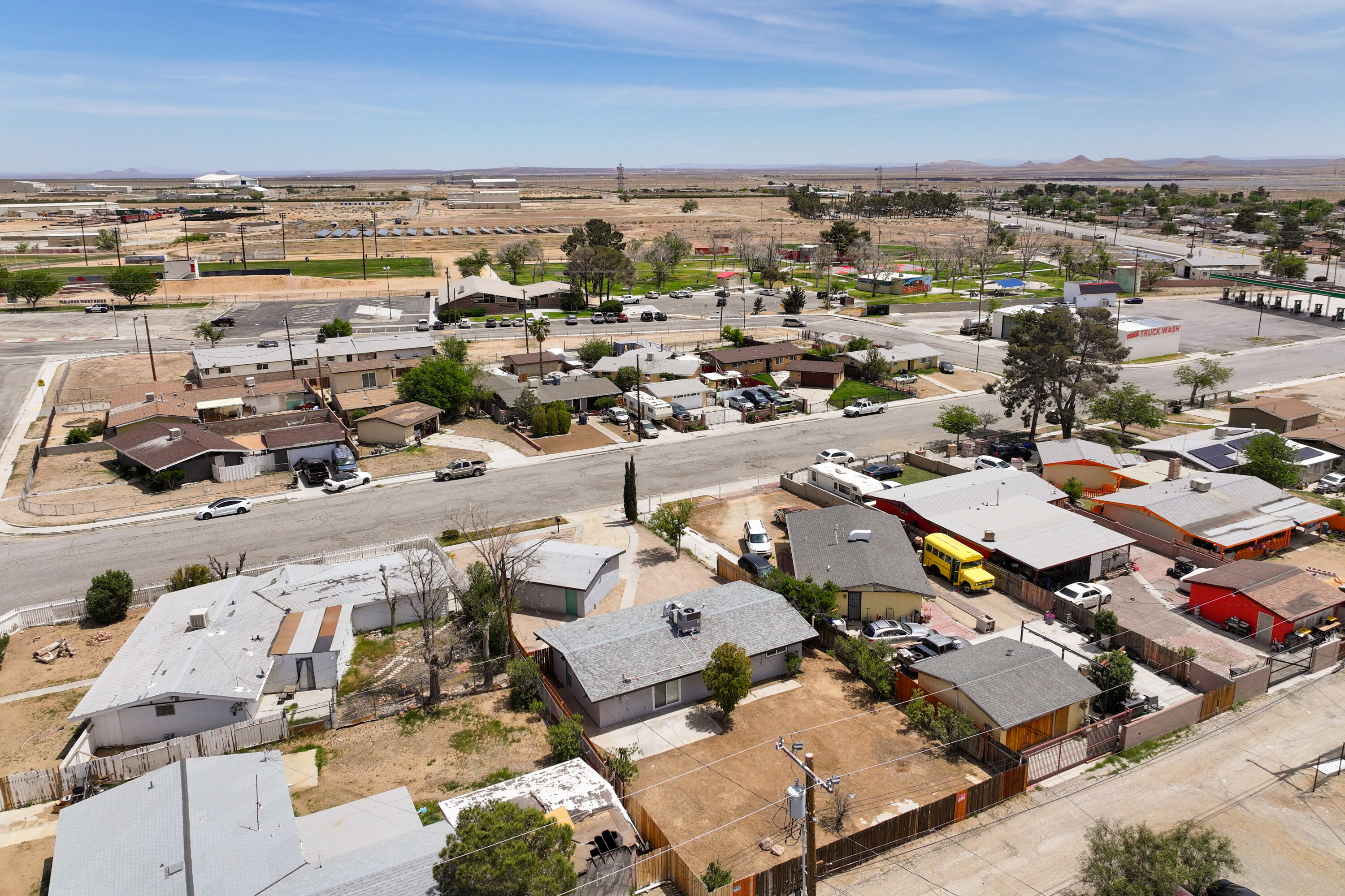 15593 M Street Mojave, CA 93501 - Photo 52 of 53 an aerial view of a city