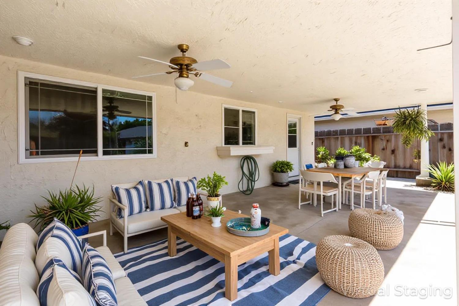 448 Judy Court Merced, CA 95348 - Photo 41 of 52 patio with virtual staging