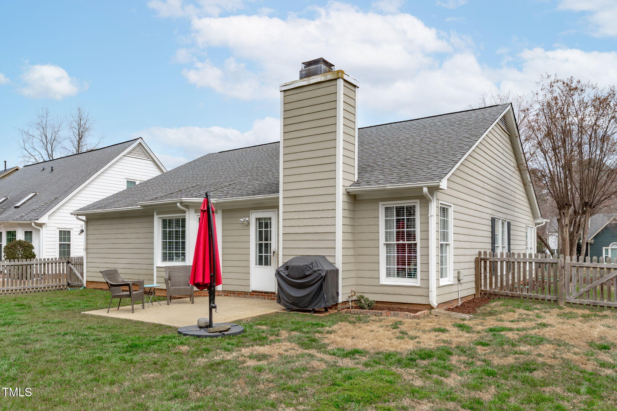11228 North Radner Way Raleigh, NC 27613 - Photo 30 of 34 a house view with a backyard space