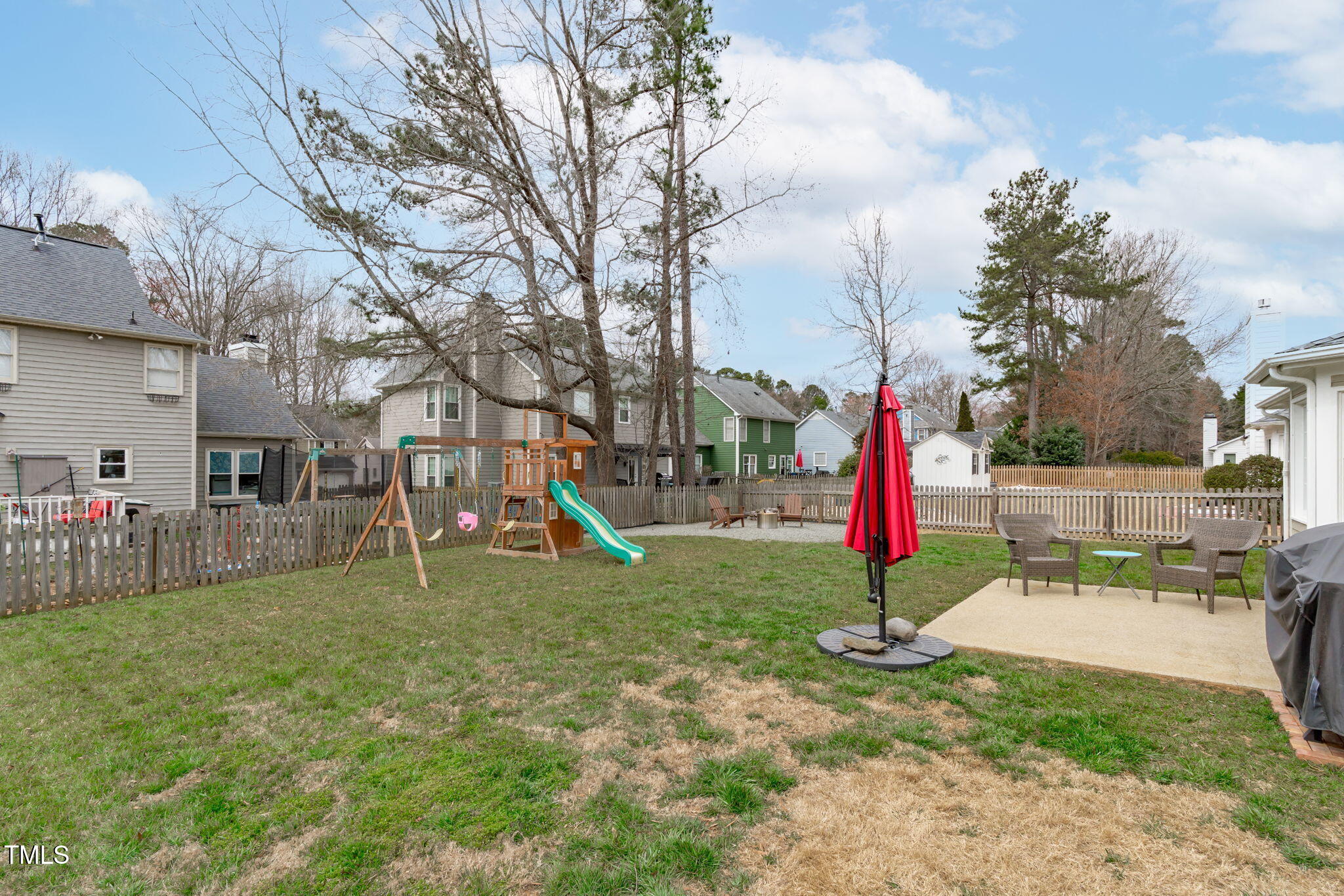 11228 North Radner Way Raleigh, NC 27613 - Photo 32 of 34 a view of outdoor space yard and entertaining space