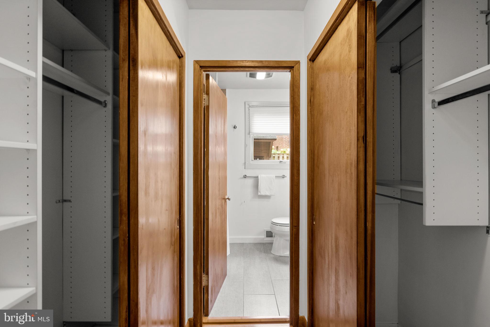 9109 Fairview Road Silver Spring, MD 20910 - Photo 22 of 46 a view of a bathroom from a hallway