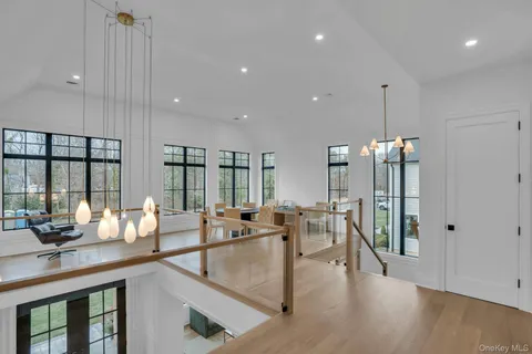 a kitchen with counter top space