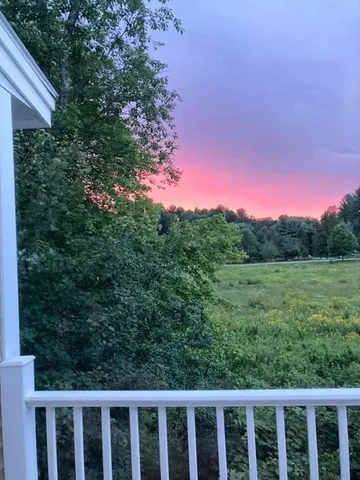 a view of a green field