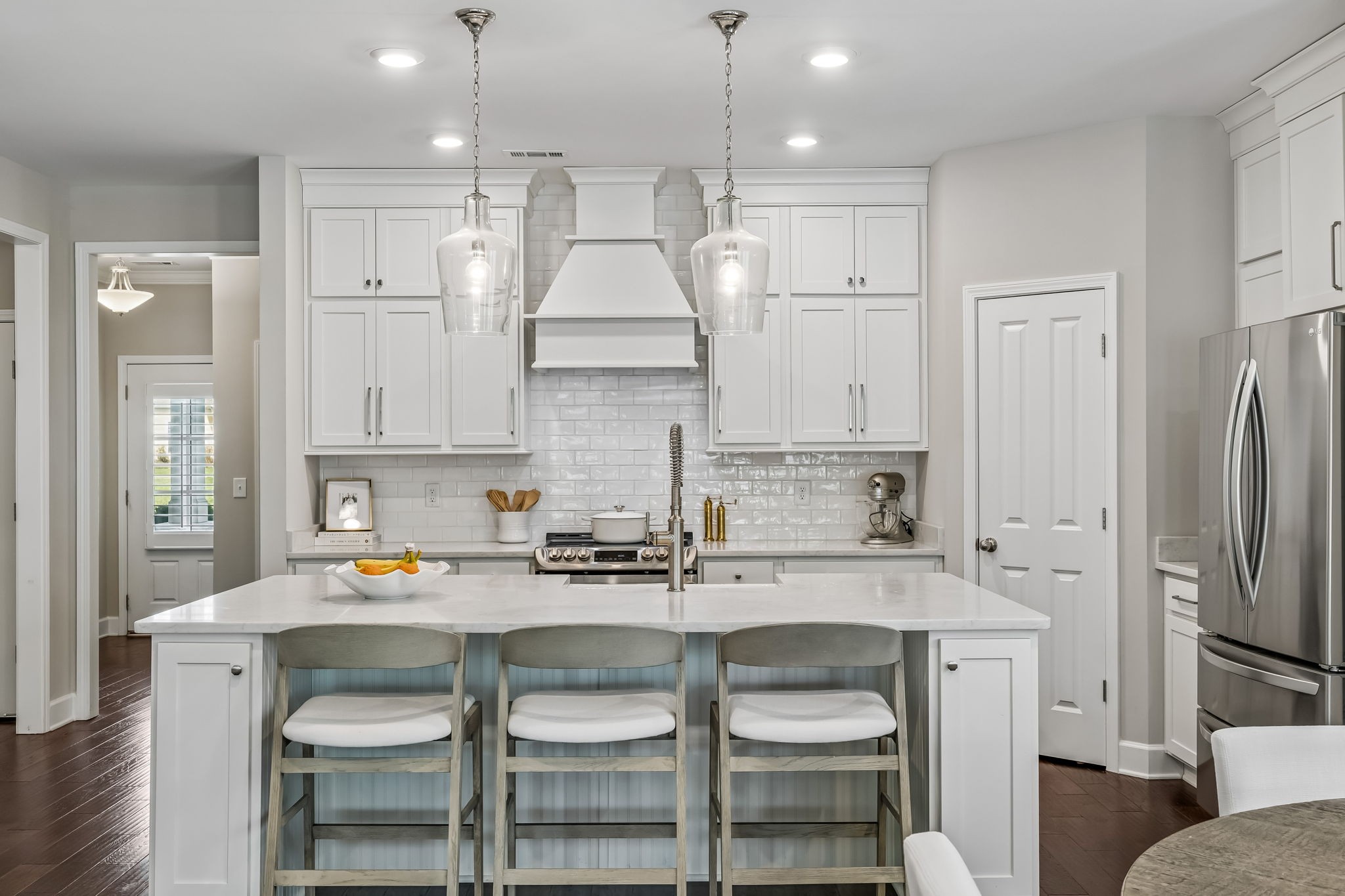 168 Mary Ann Circle Spring Hill, TN 37174 - Photo 8 of 38 a kitchen with a sink cabinets and refrigerator