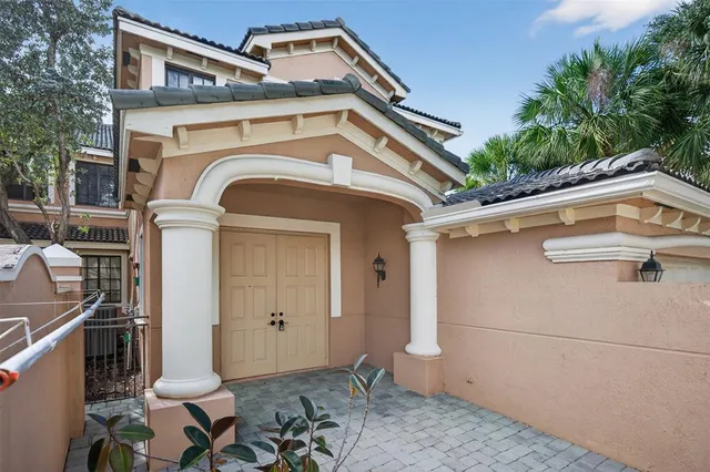 a view of entryway with stairs and wooden floor
